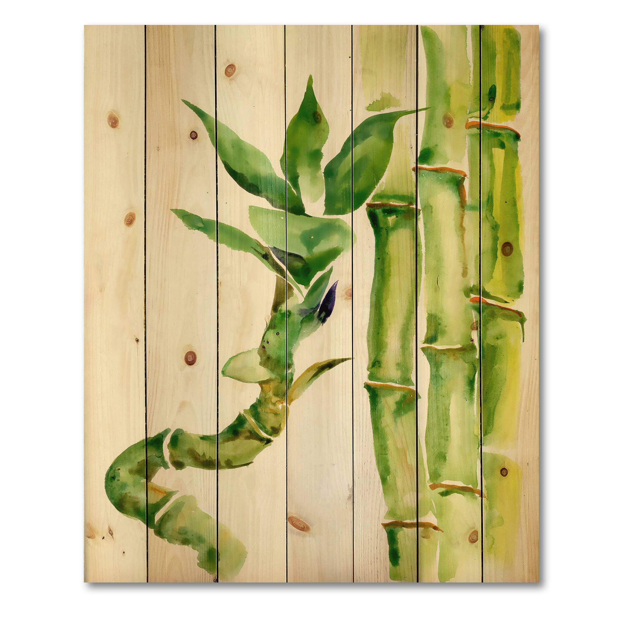Designart - Bamboo Branches In The Forest VI